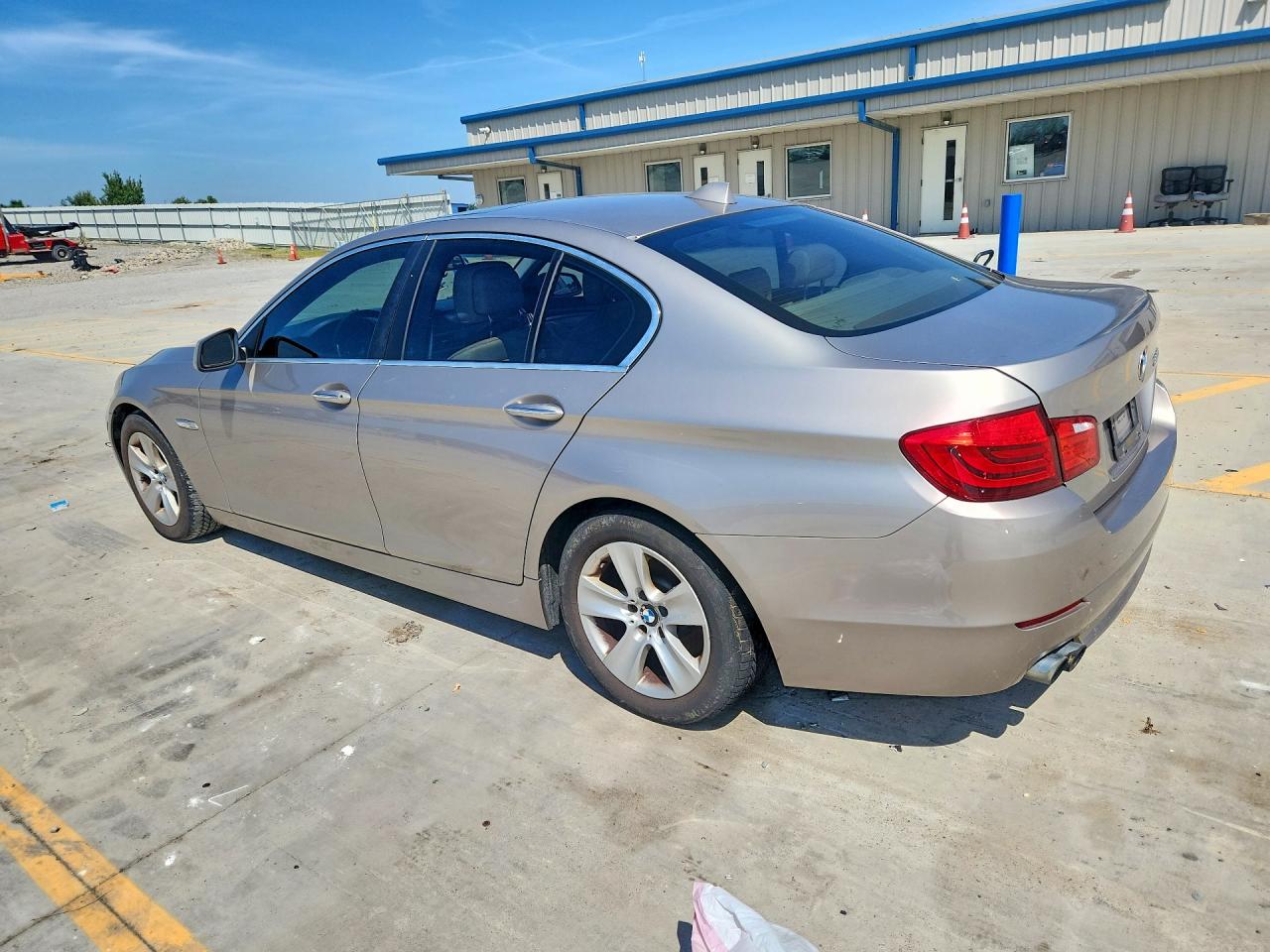 2013 Bmw 528 I Silver vin: WBAXG5C51DD229524