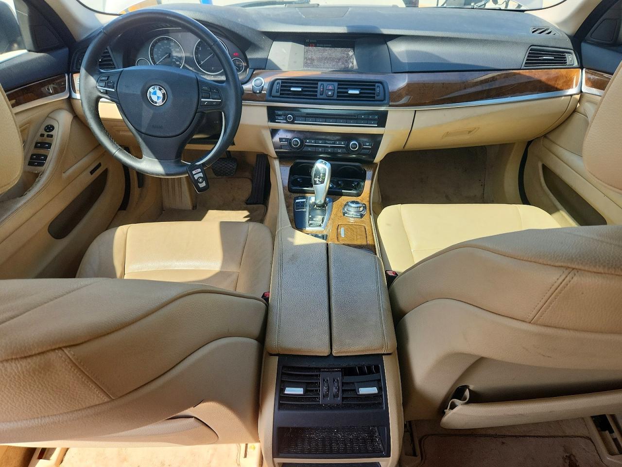 2013 Bmw 528 I Silver vin: WBAXG5C51DD229524