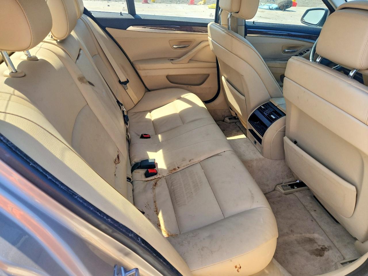 2013 Bmw 528 I Silver vin: WBAXG5C51DD229524