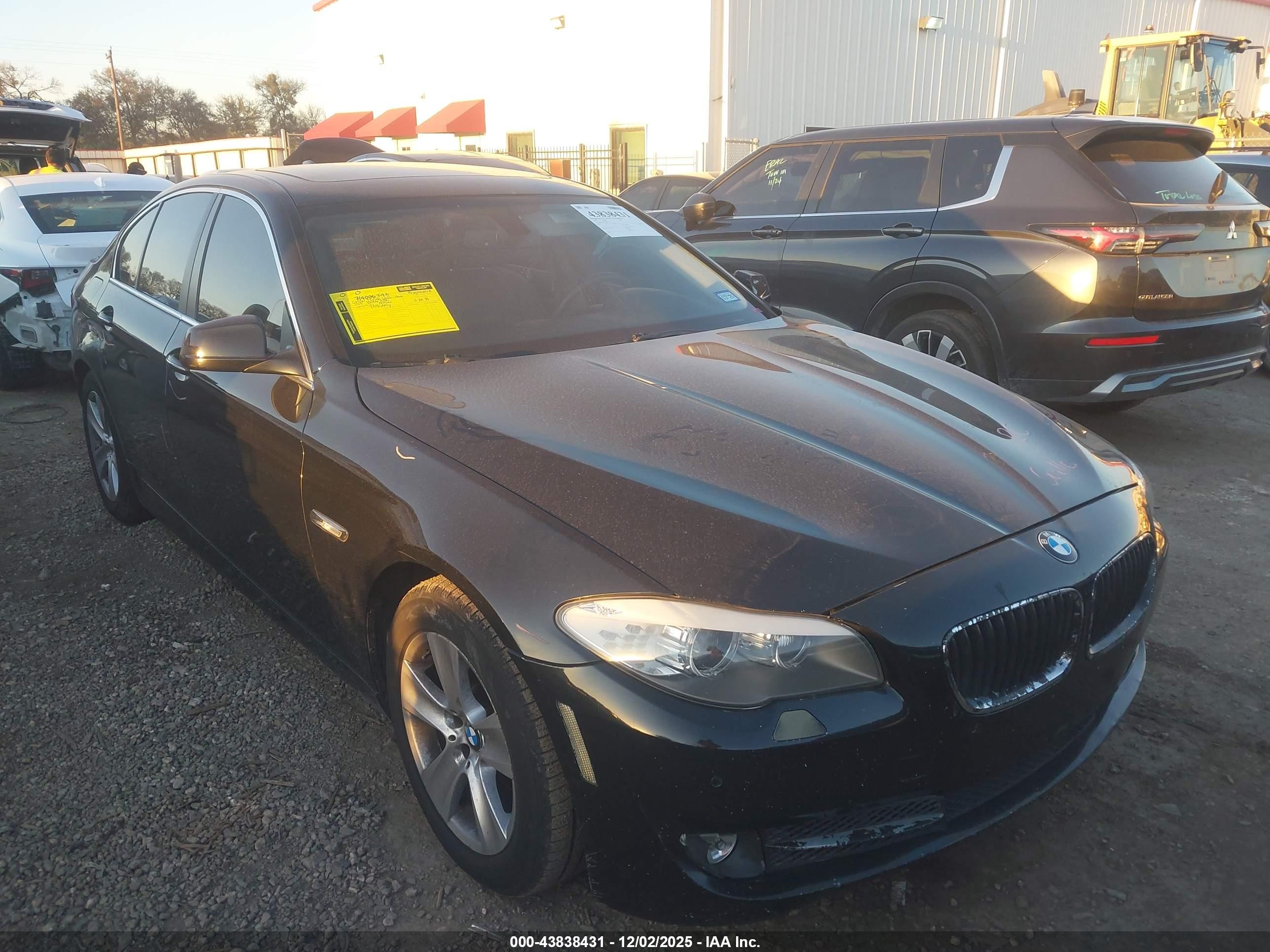 2013 Bmw 528i   Black vin: WBAXG5C51DD231127