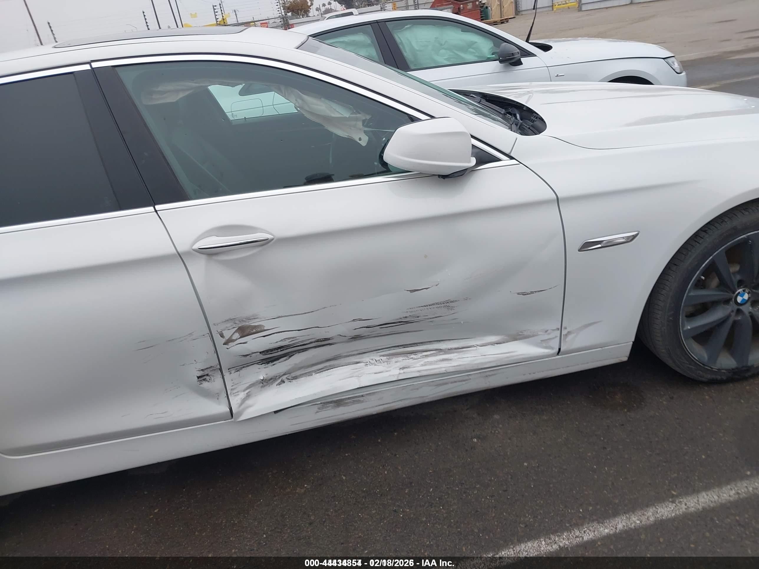2013 Bmw 528i   White vin: WBAXG5C51DD234092