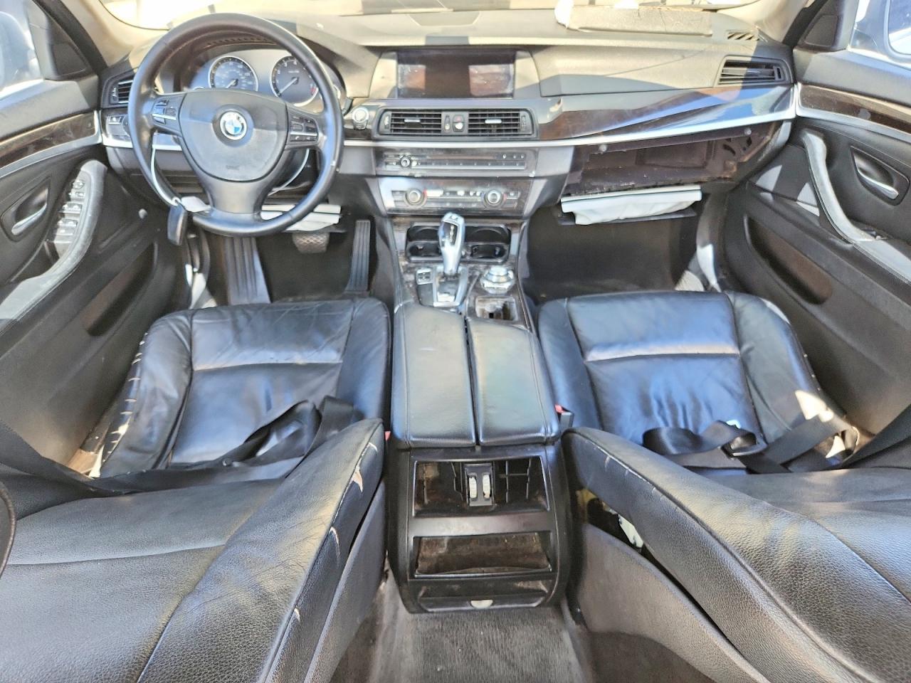 2013 Bmw 528 I Silver vin: WBAXG5C51DDY34756