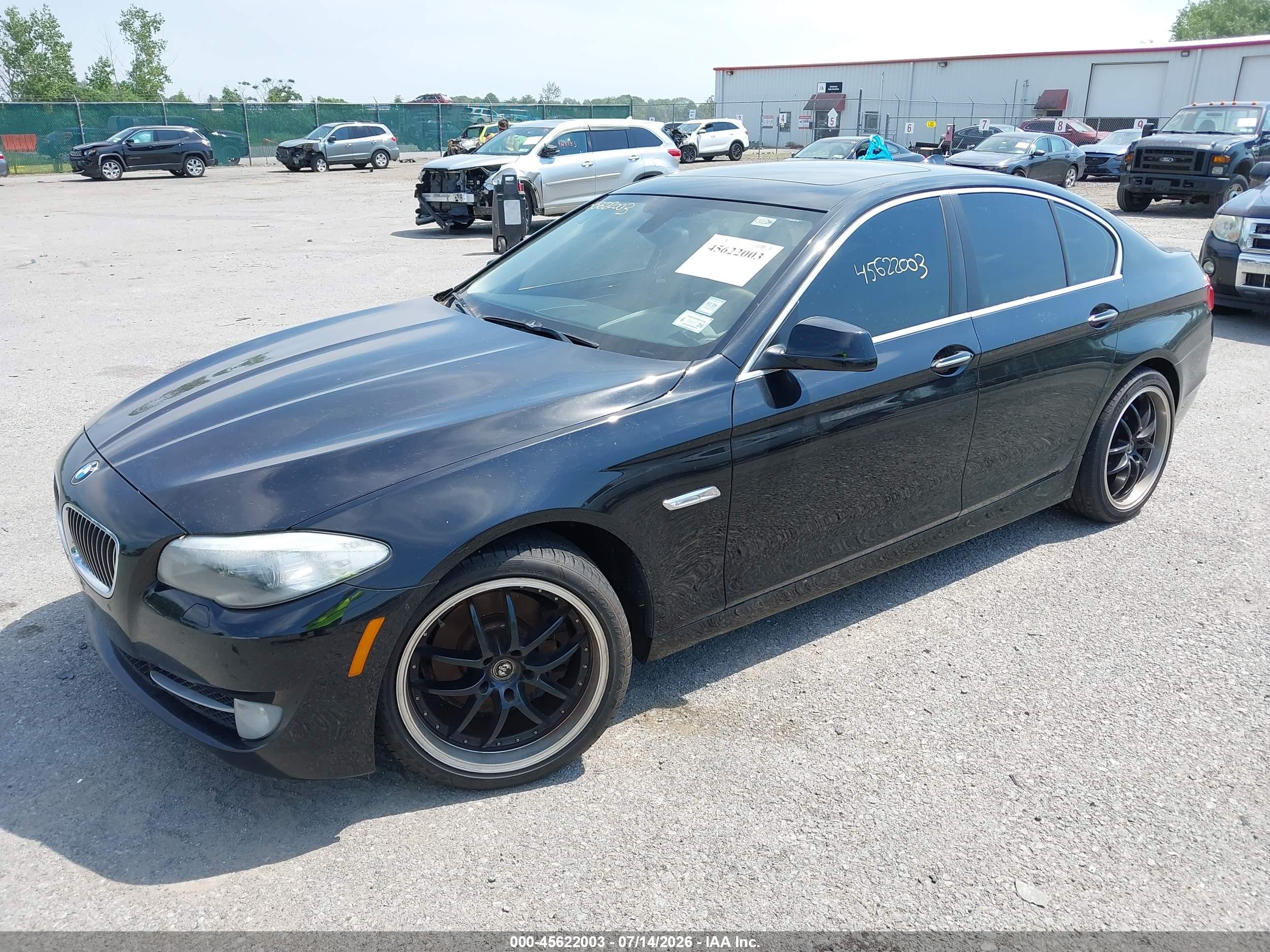 2013 Bmw 528i   Black vin: WBAXG5C51DDY37916