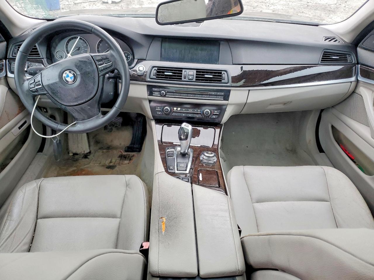 2012 Bmw 528 I Gray vin: WBAXG5C52CDW24732