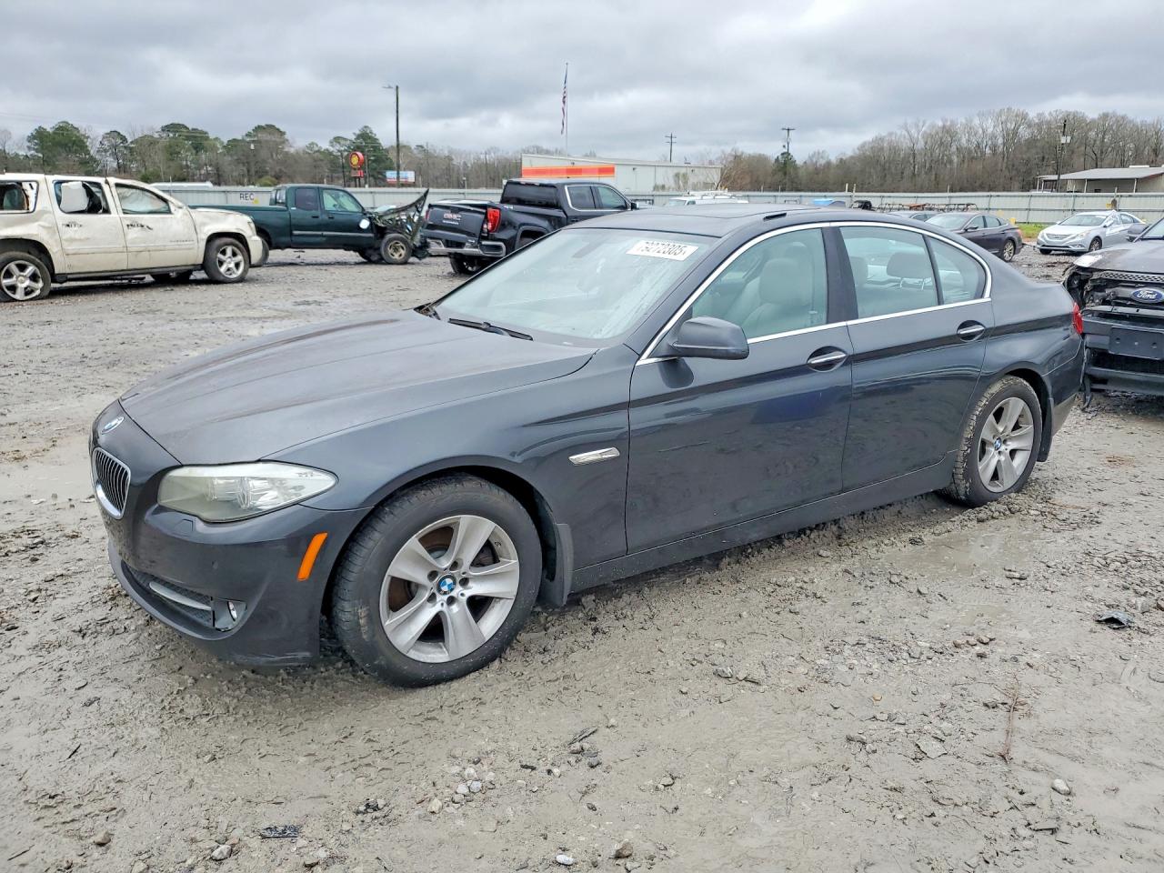 2012 Bmw 528 I Gray vin: WBAXG5C52CDW24732