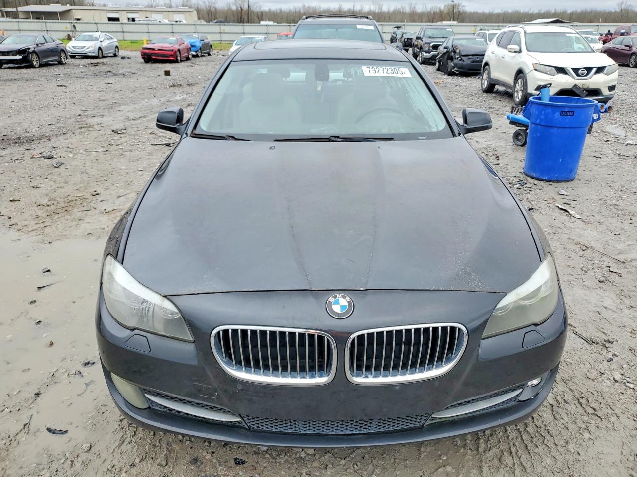 2012 Bmw 528 I Gray vin: WBAXG5C52CDW24732