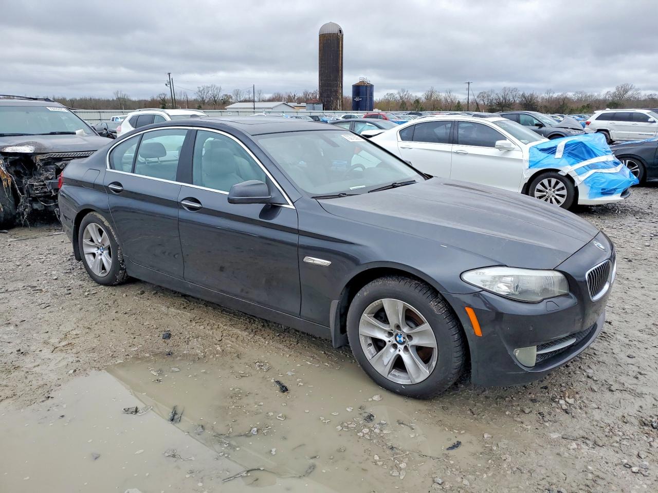 2012 Bmw 528 I Gray vin: WBAXG5C52CDW24732