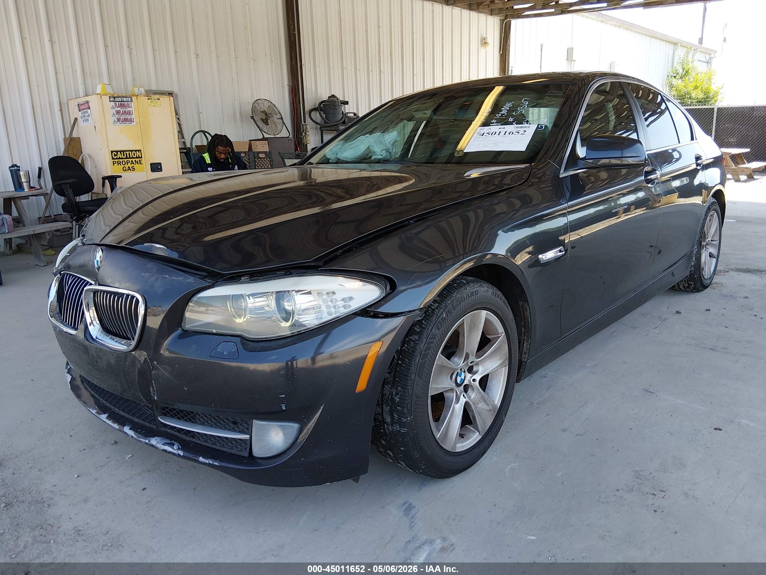 2012 Bmw 528i   Серый vin: WBAXG5C52CDW85367