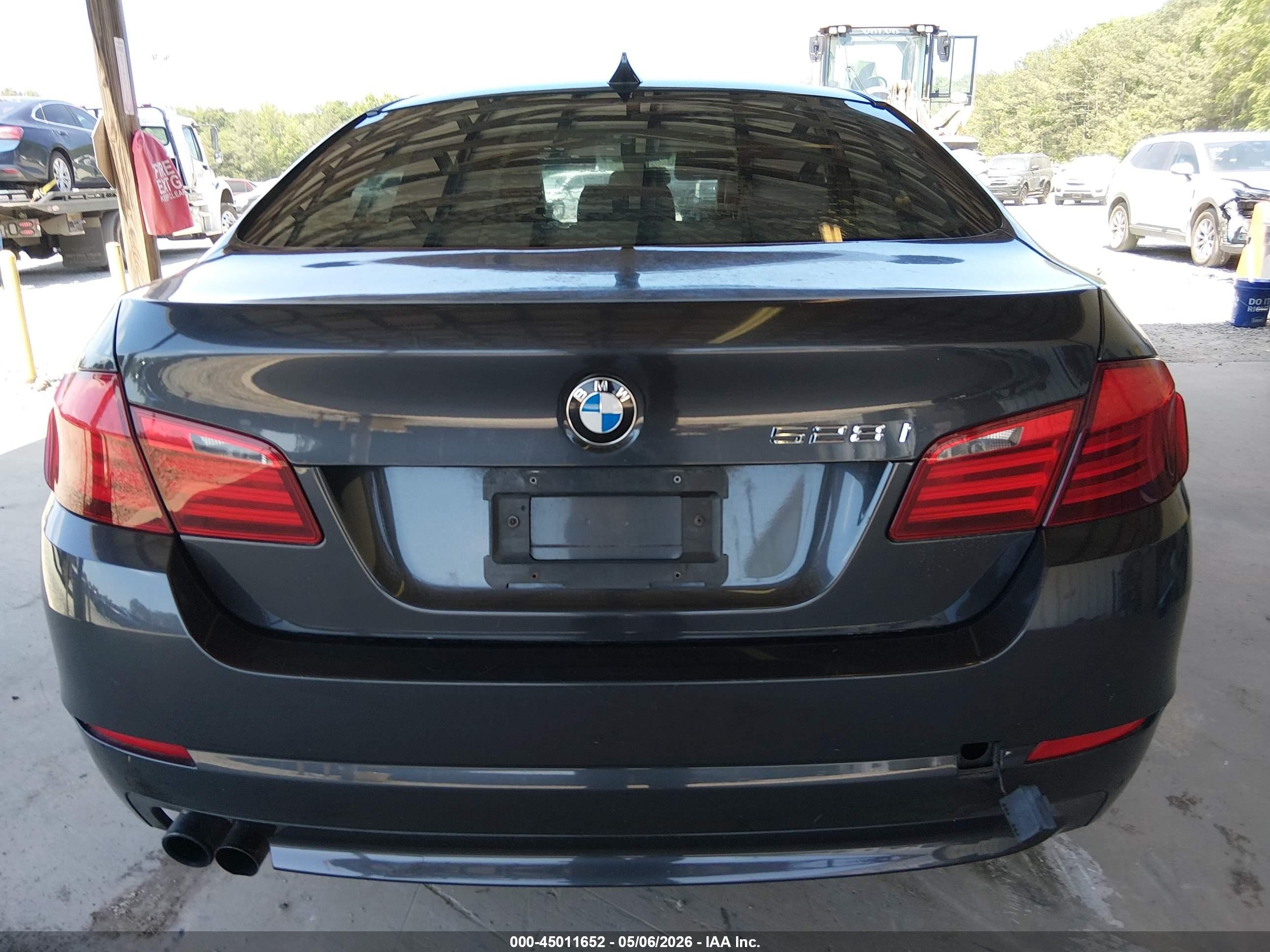 2012 Bmw 528i   Серый vin: WBAXG5C52CDW85367