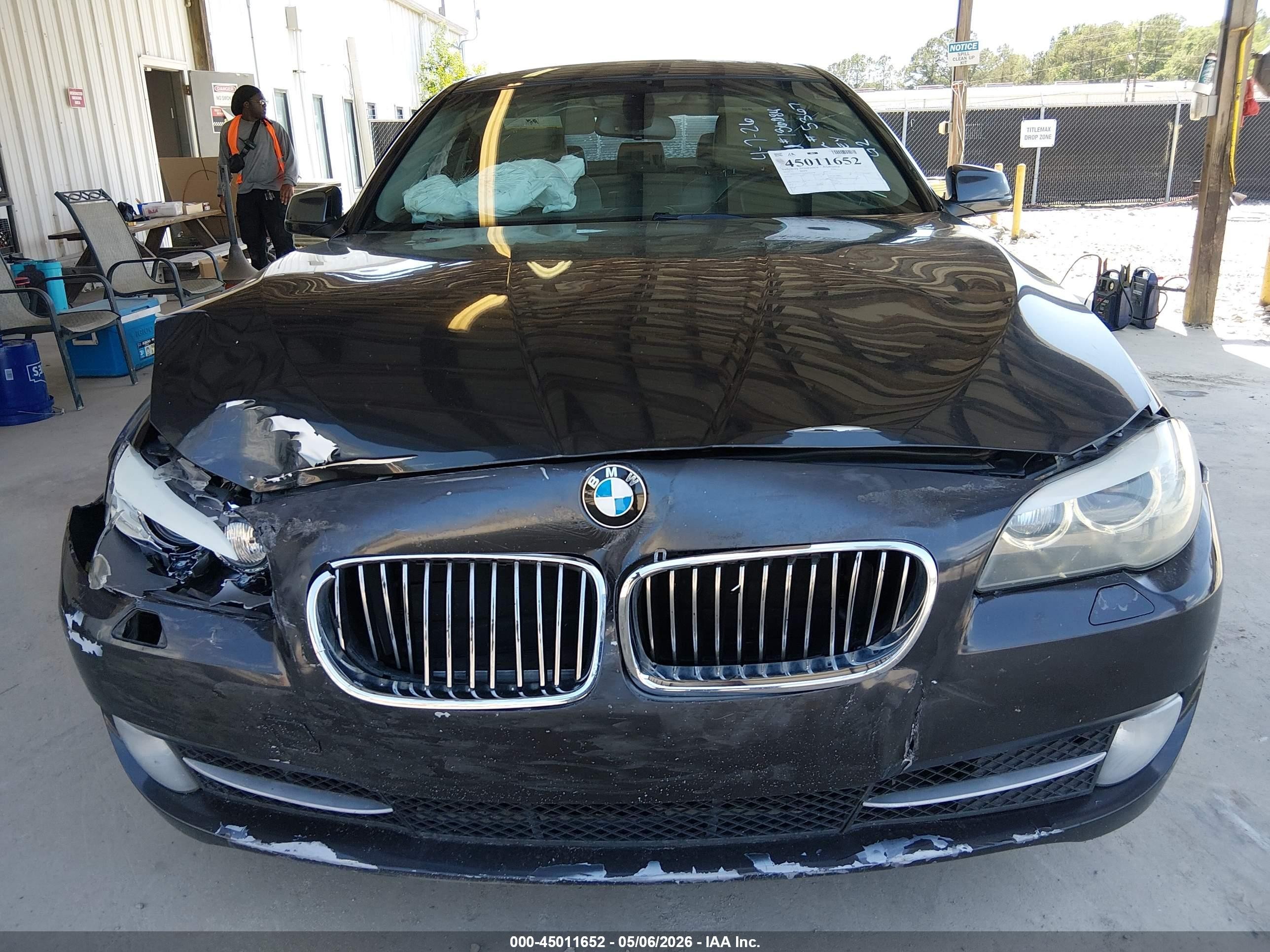 2012 Bmw 528i   Серый vin: WBAXG5C52CDW85367