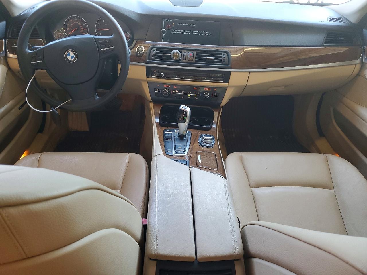 2012 Bmw 528 I White vin: WBAXG5C52CDX04886
