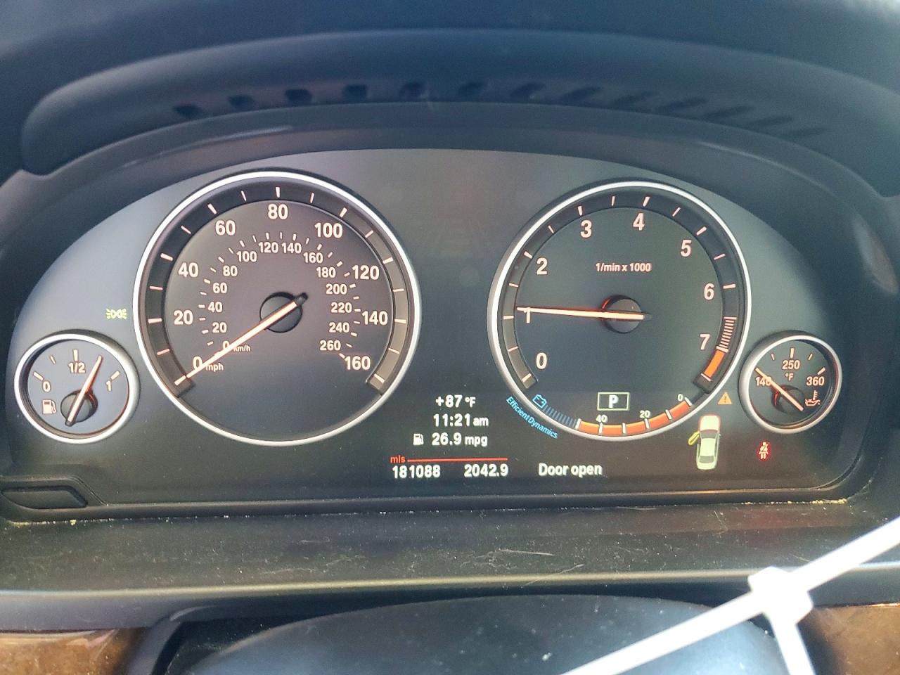 2012 Bmw 528 I White vin: WBAXG5C52CDX04886