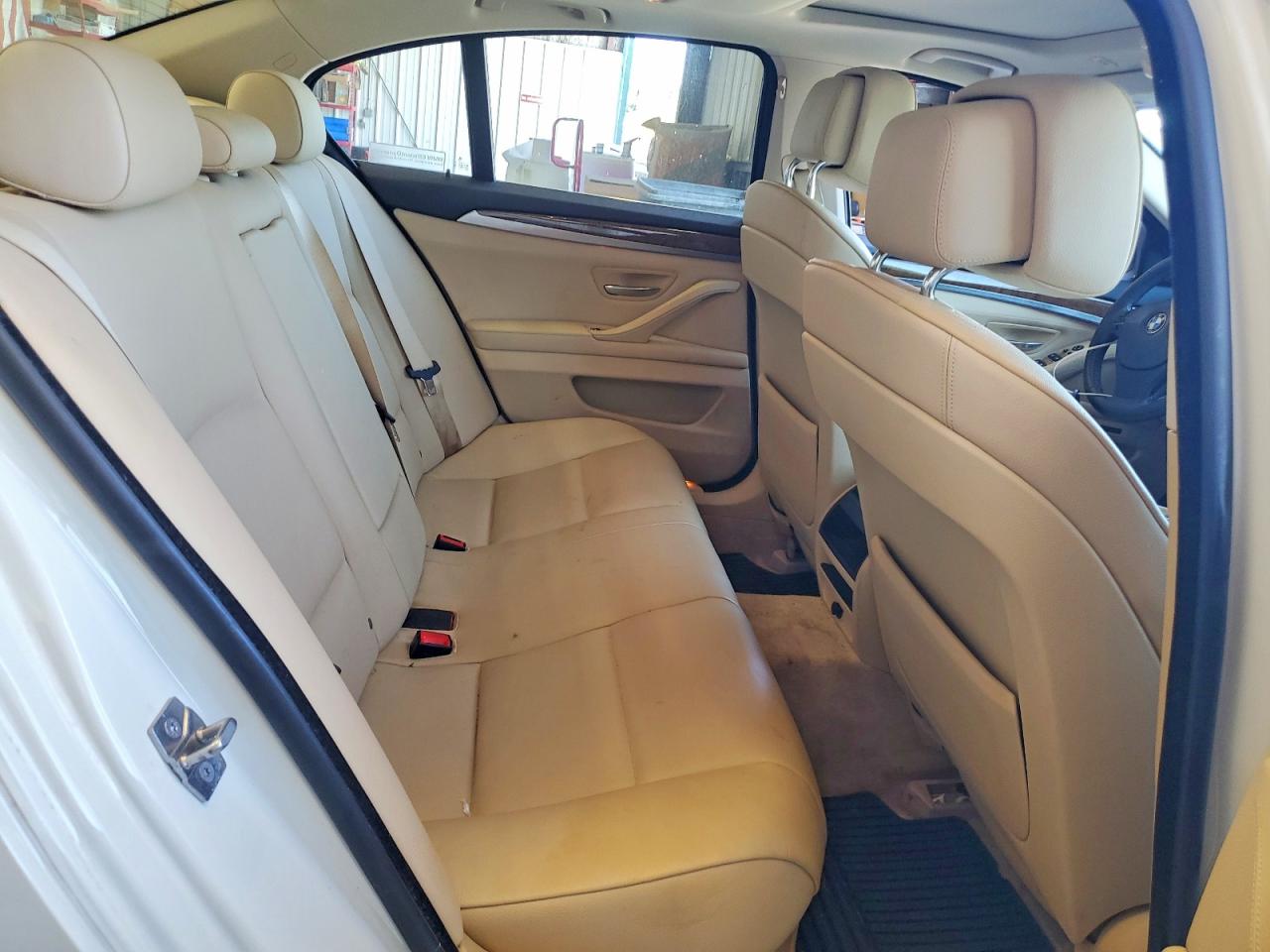 2012 Bmw 528 I White vin: WBAXG5C52CDX04886