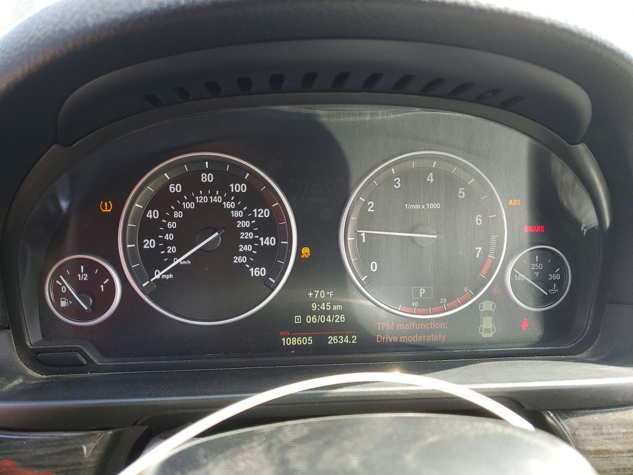 2013 Bmw 528 I Black vin: WBAXG5C52DD229550