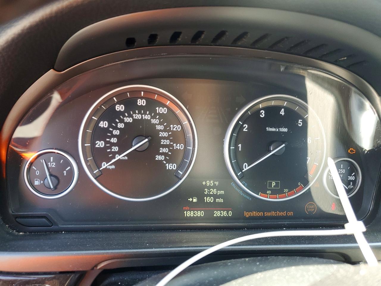 2013 Bmw 528 I Blue vin: WBAXG5C52DD230374