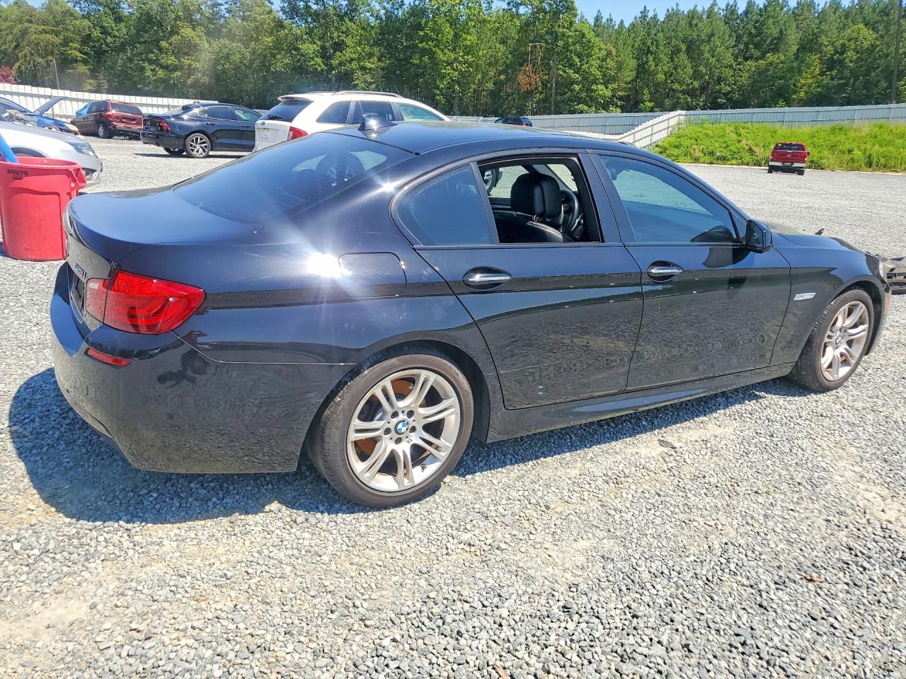 2013 Bmw 528 I Blue vin: WBAXG5C52DD230374