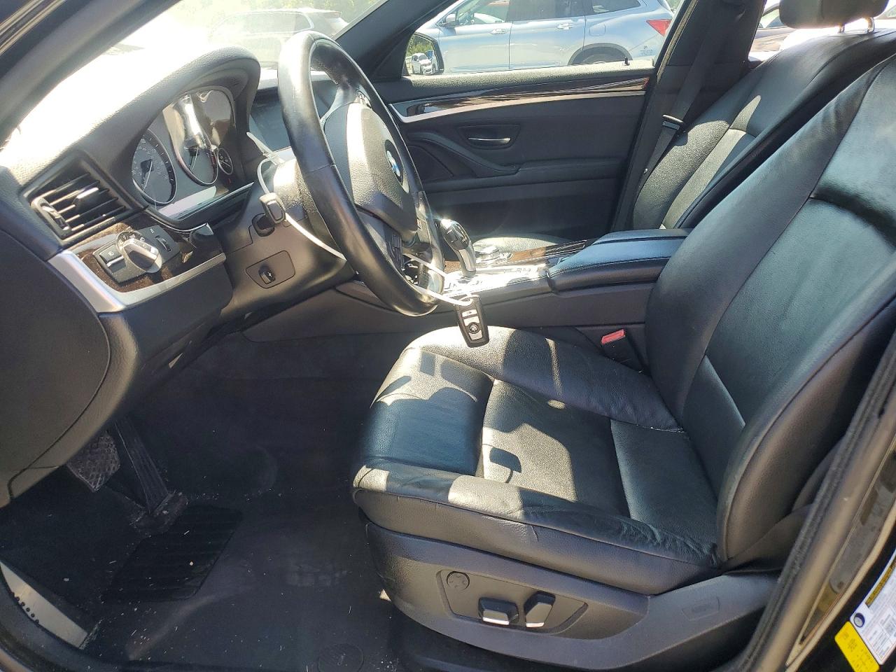 2013 Bmw 528 I Blue vin: WBAXG5C52DD230374