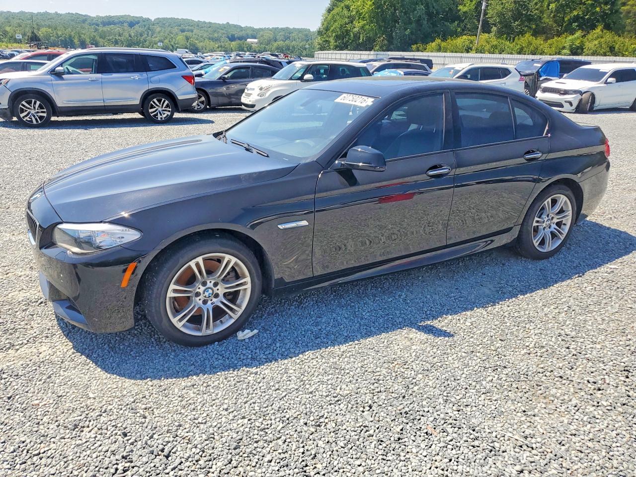 2013 Bmw 528 I Blue vin: WBAXG5C52DD230374