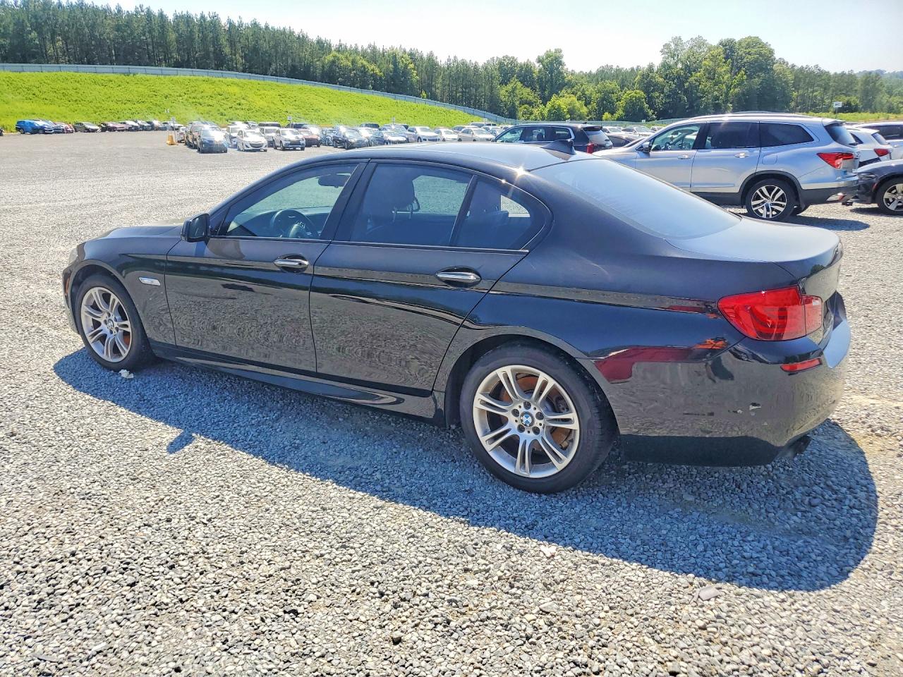 2013 Bmw 528 I Blue vin: WBAXG5C52DD230374