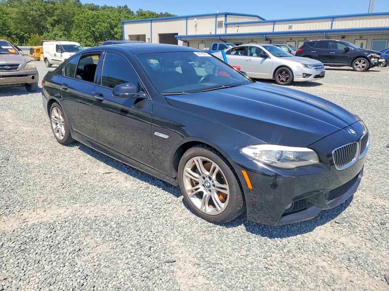 2013 Bmw 528 I Blue vin: WBAXG5C52DD230374