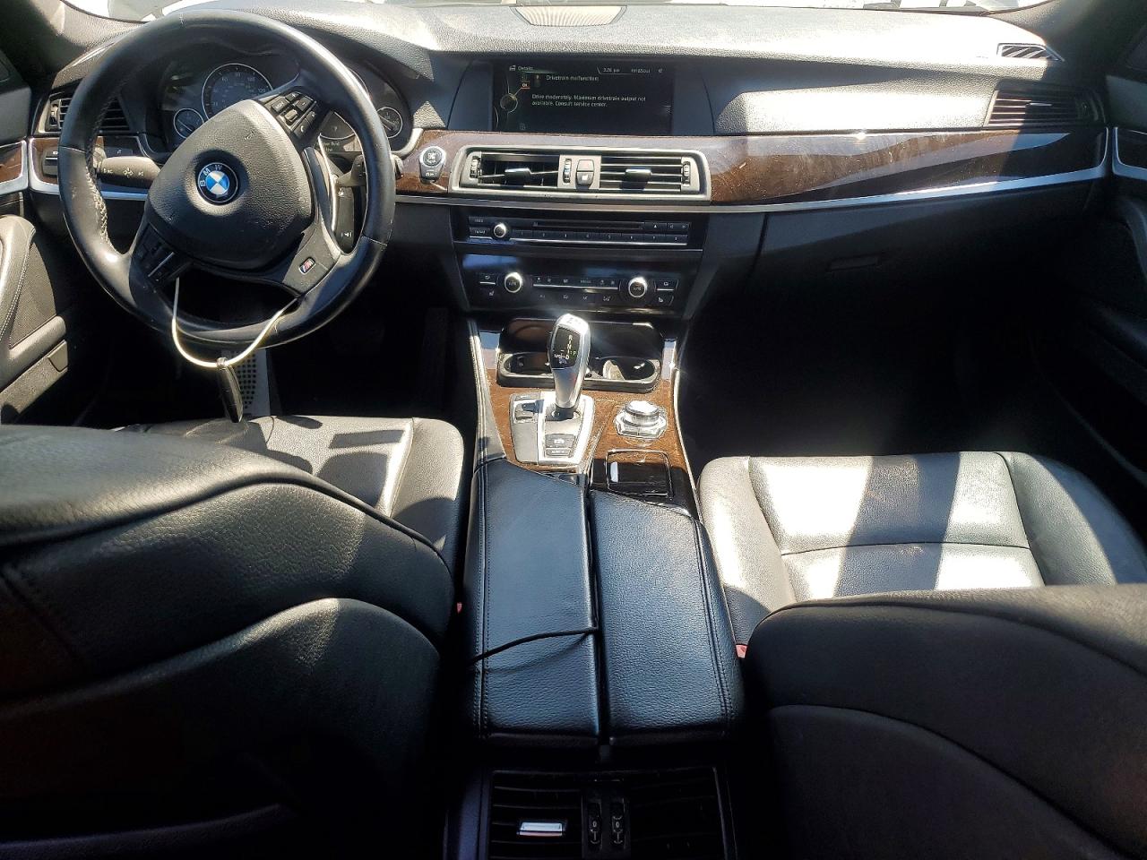 2013 Bmw 528 I Blue vin: WBAXG5C52DD230374