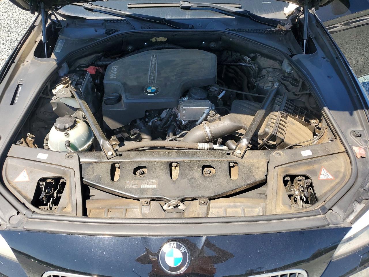 2013 Bmw 528 I Blue vin: WBAXG5C52DD230374