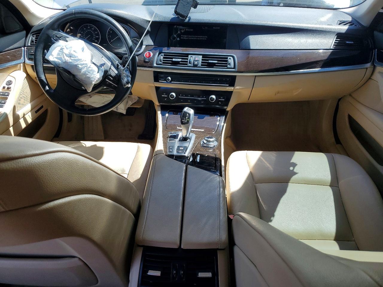 2013 Bmw 528 I Silver vin: WBAXG5C52DD232822