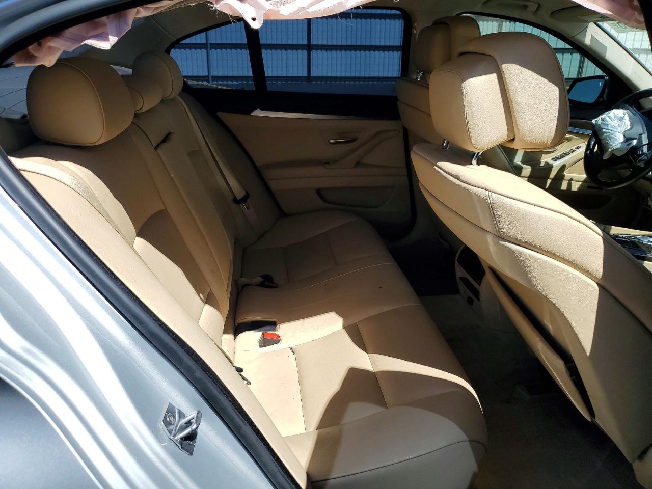 2013 Bmw 528 I Silver vin: WBAXG5C52DD232822