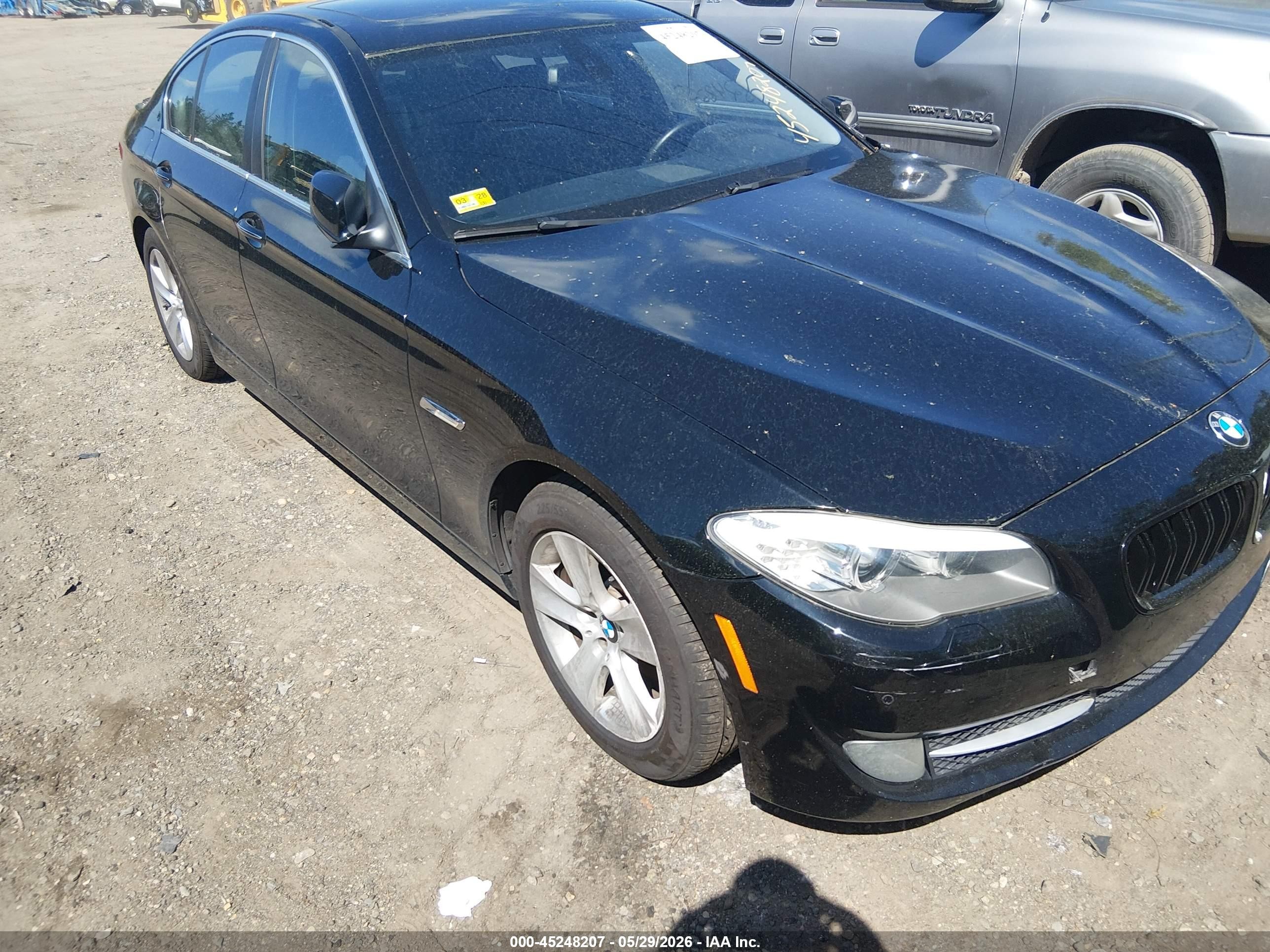 2012 Bmw 528i   Black vin: WBAXG5C53CDX03536