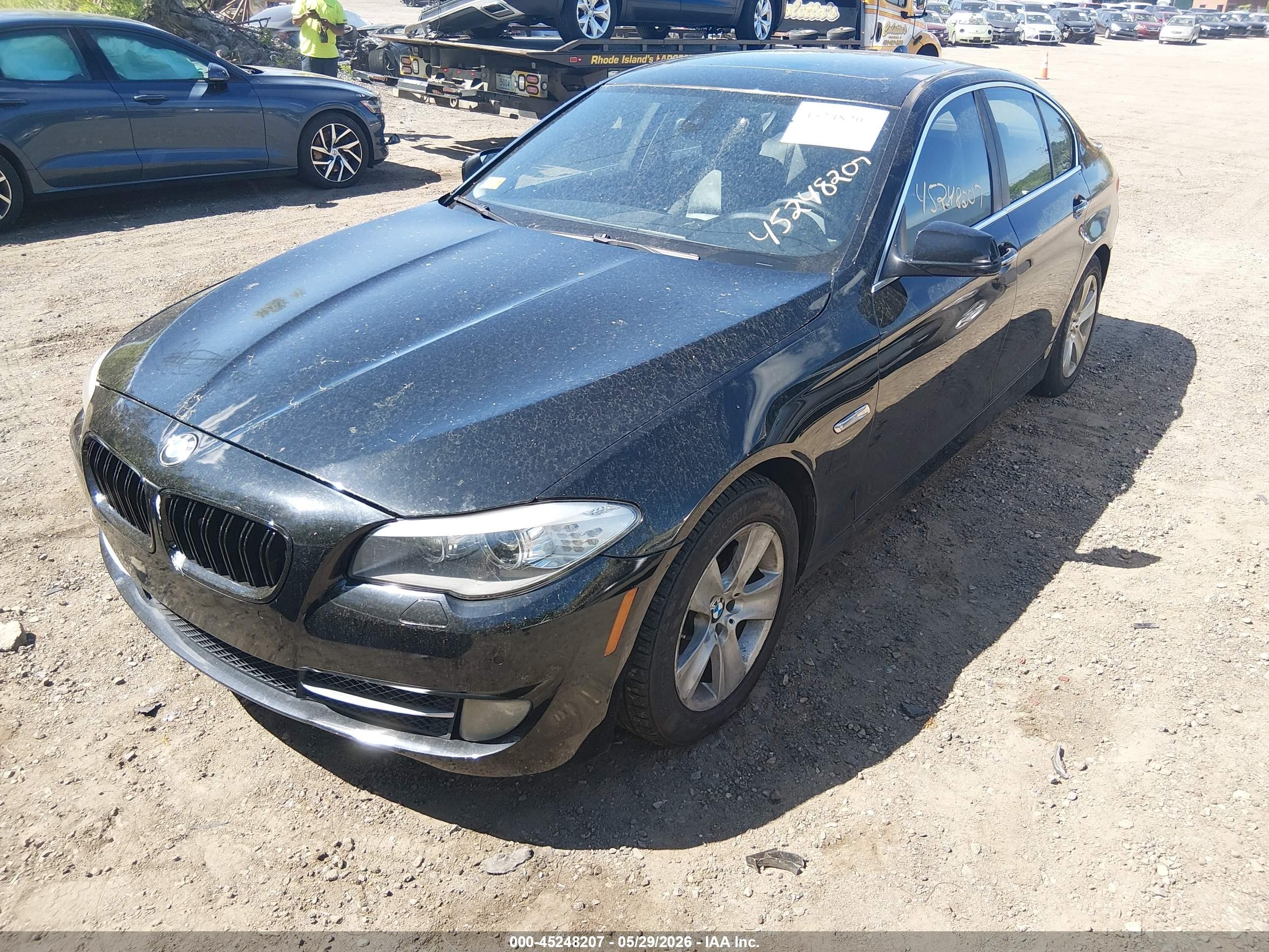 2012 Bmw 528i   Black vin: WBAXG5C53CDX03536