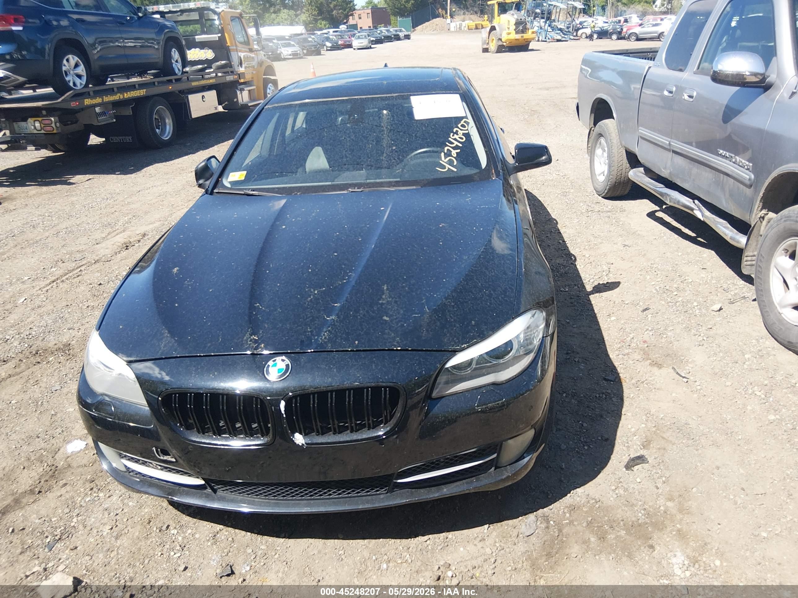 2012 Bmw 528i   Black vin: WBAXG5C53CDX03536