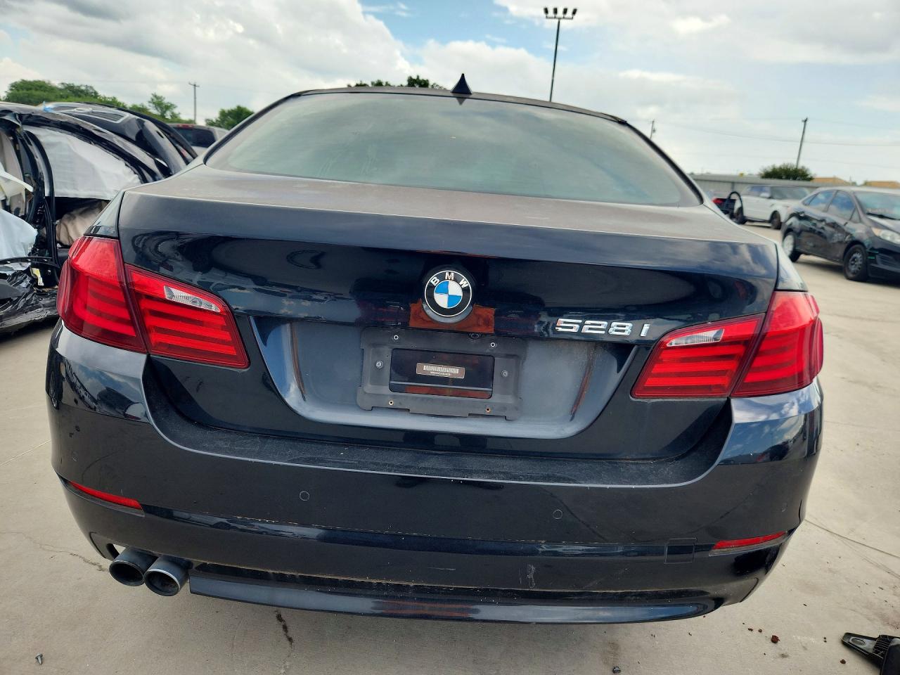 2012 Bmw 528 I Black vin: WBAXG5C53CDX05321