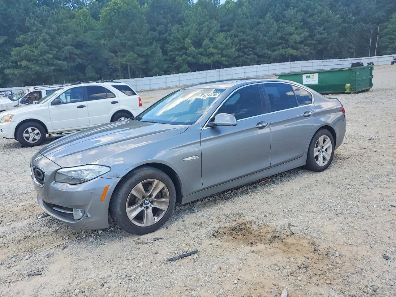 2013 Bmw 528 I Gray vin: WBAXG5C53DD228570