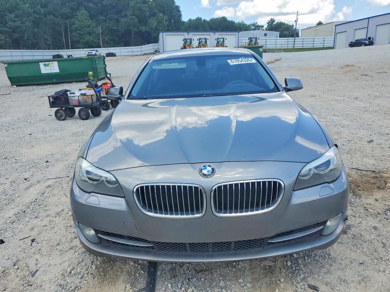 2013 Bmw 528 I Серый vin: WBAXG5C53DD228570