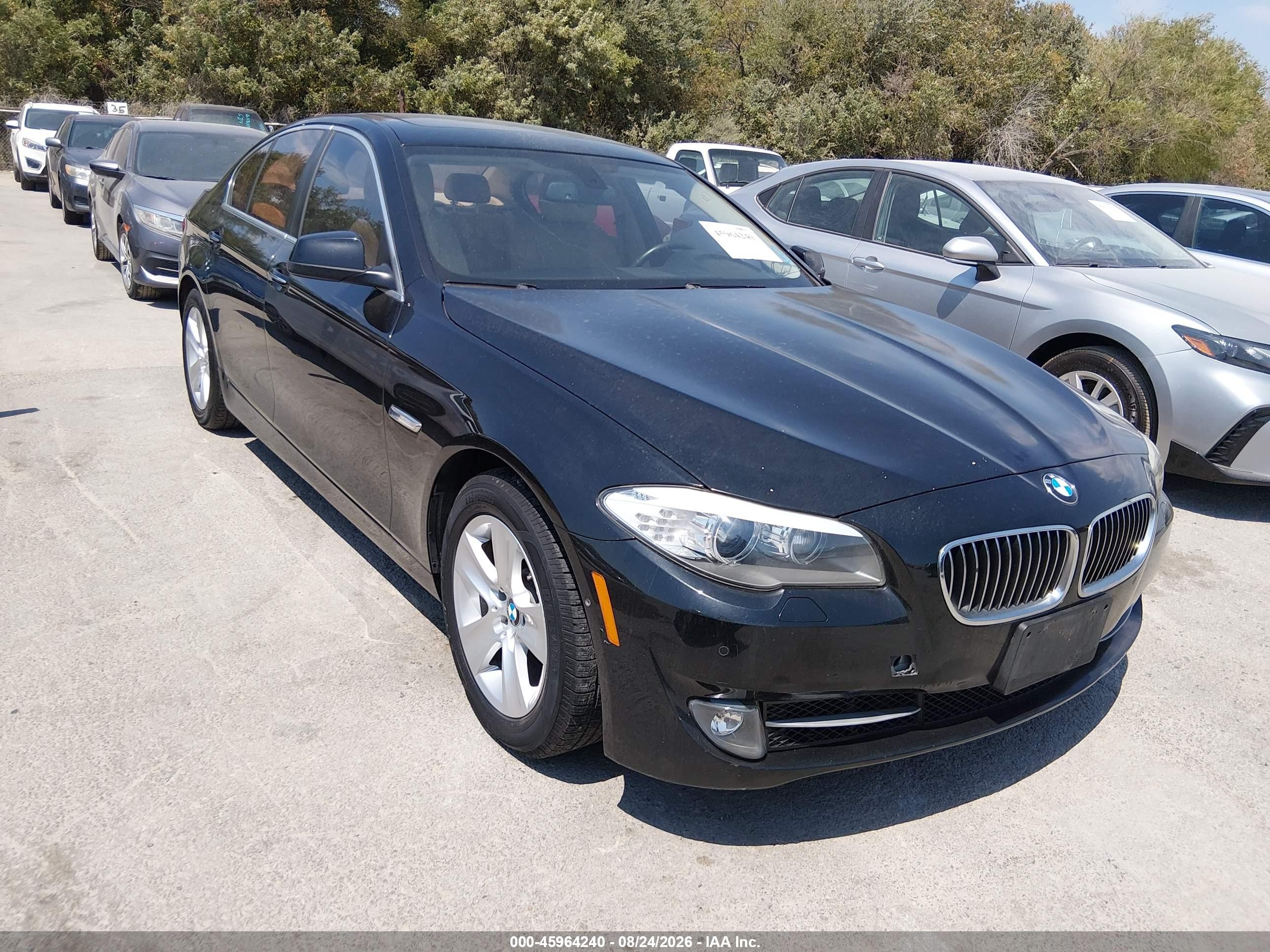 2013 Bmw 528i   Black vin: WBAXG5C53DD228942