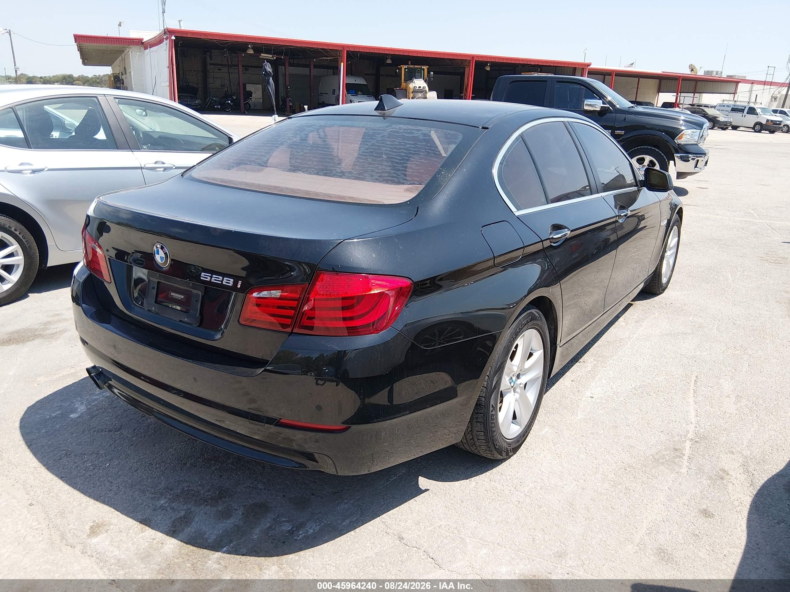2013 Bmw 528i   Black vin: WBAXG5C53DD228942