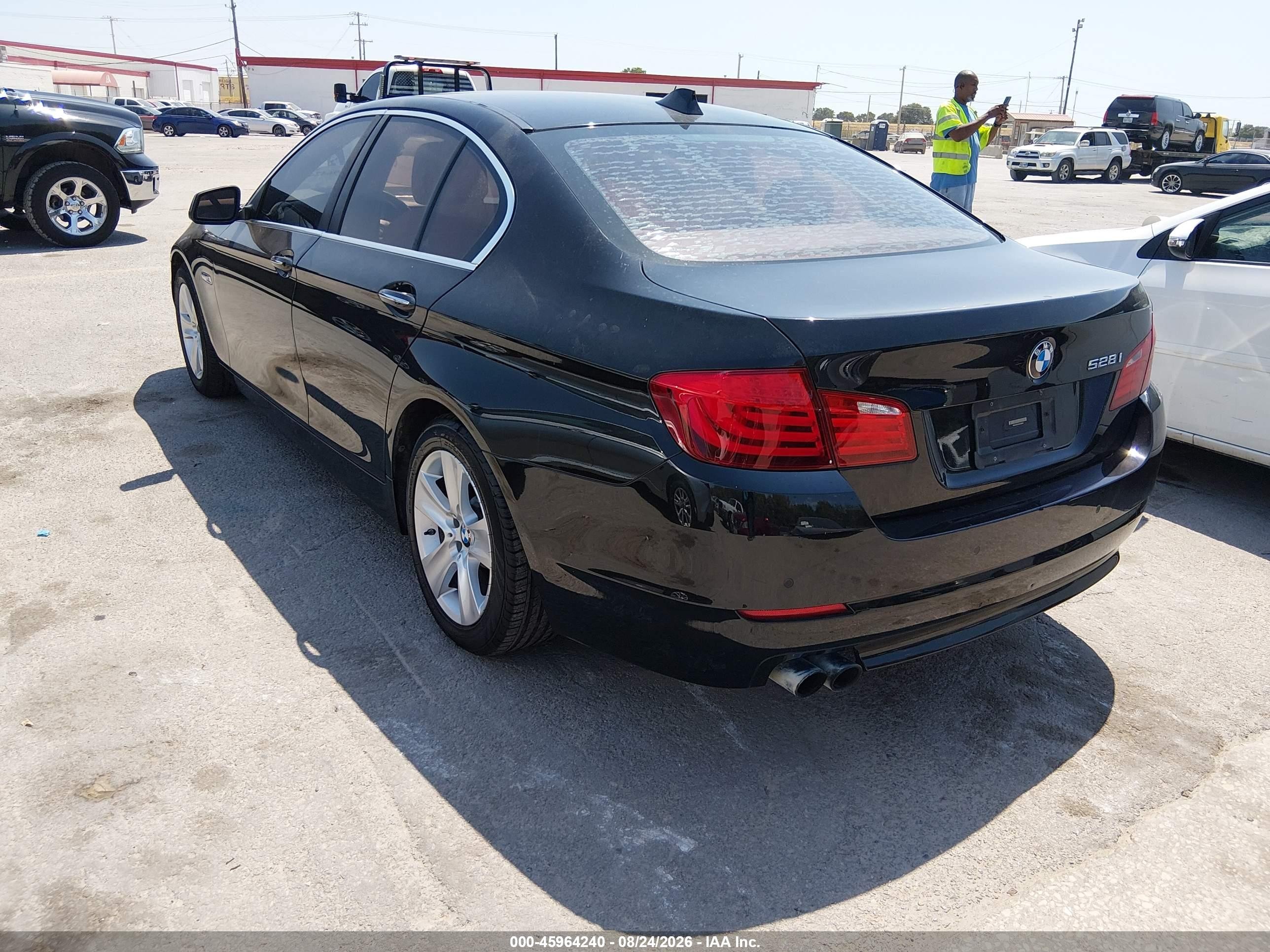 2013 Bmw 528i   Black vin: WBAXG5C53DD228942