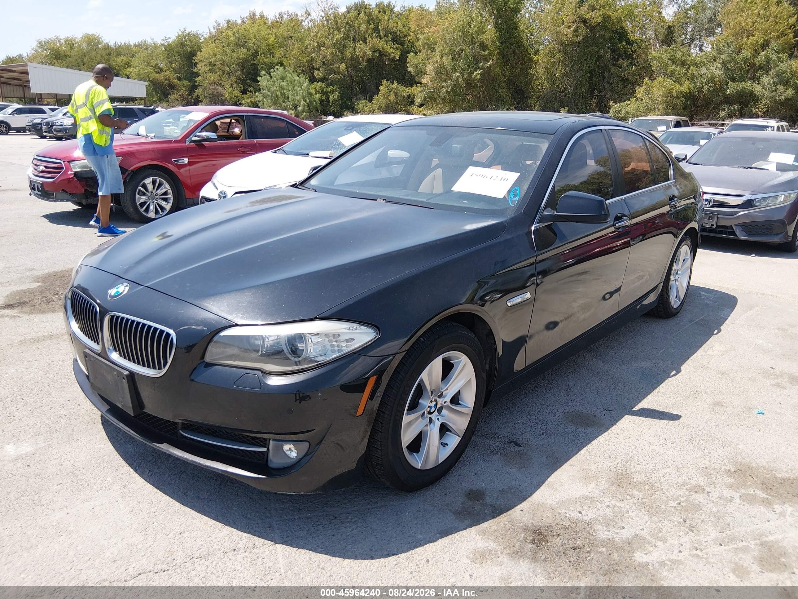 2013 Bmw 528i   Black vin: WBAXG5C53DD228942