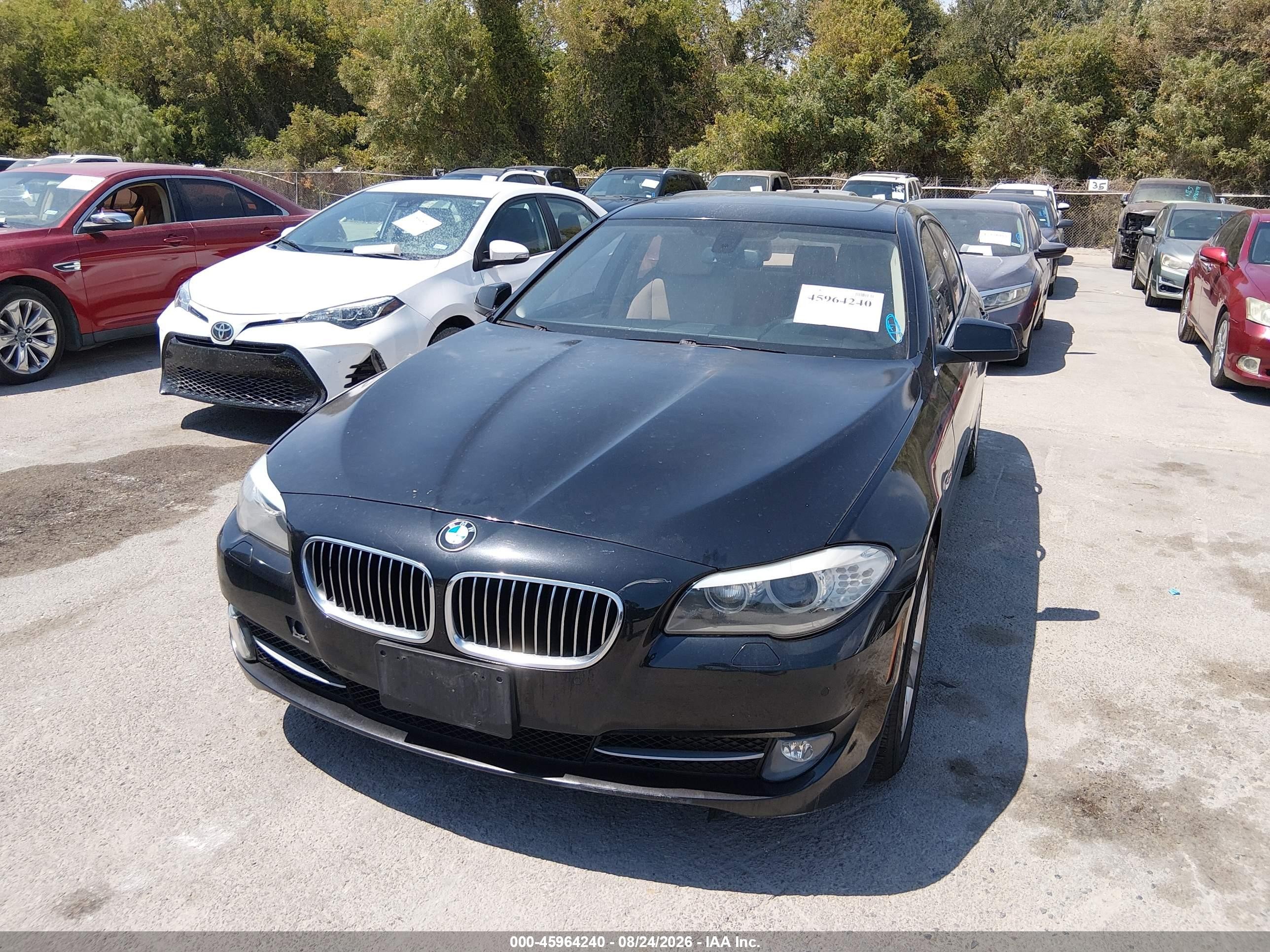 2013 Bmw 528i   Black vin: WBAXG5C53DD228942