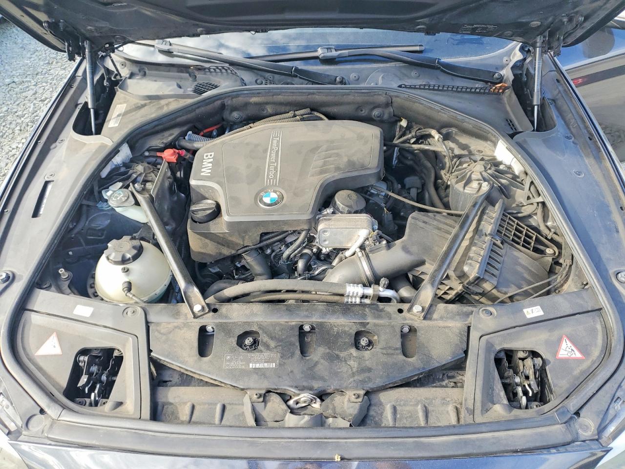 2013 Bmw 528 I Gray vin: WBAXG5C53DD230366
