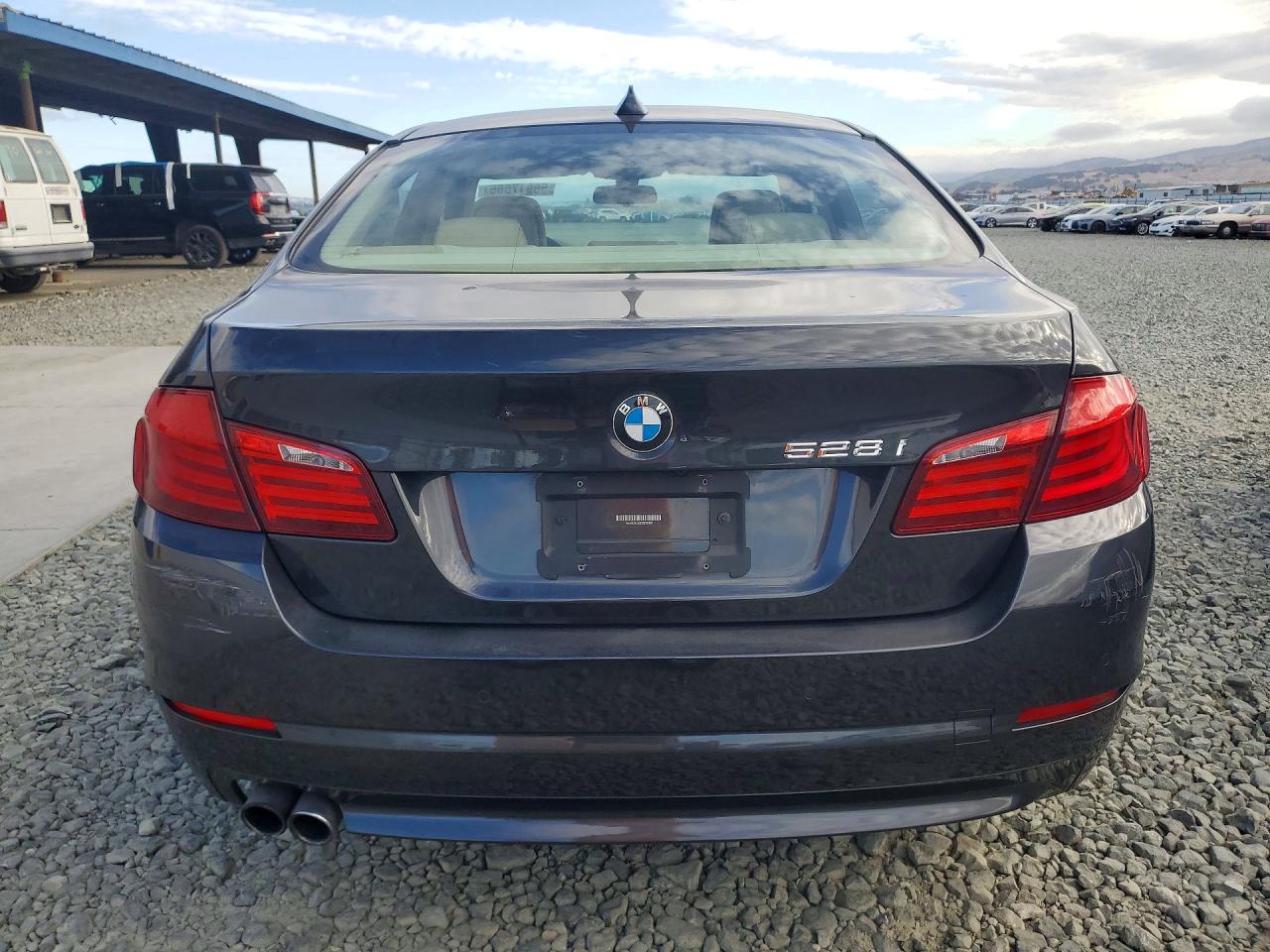 2013 Bmw 528 I Gray vin: WBAXG5C53DD230366