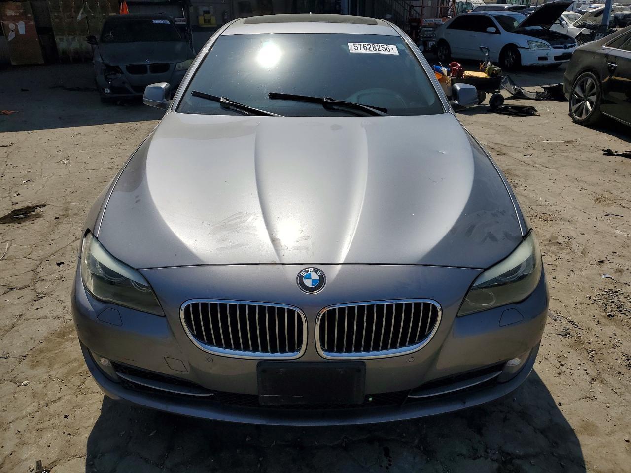 2013 Bmw 528 I Gray vin: WBAXG5C53DD233011