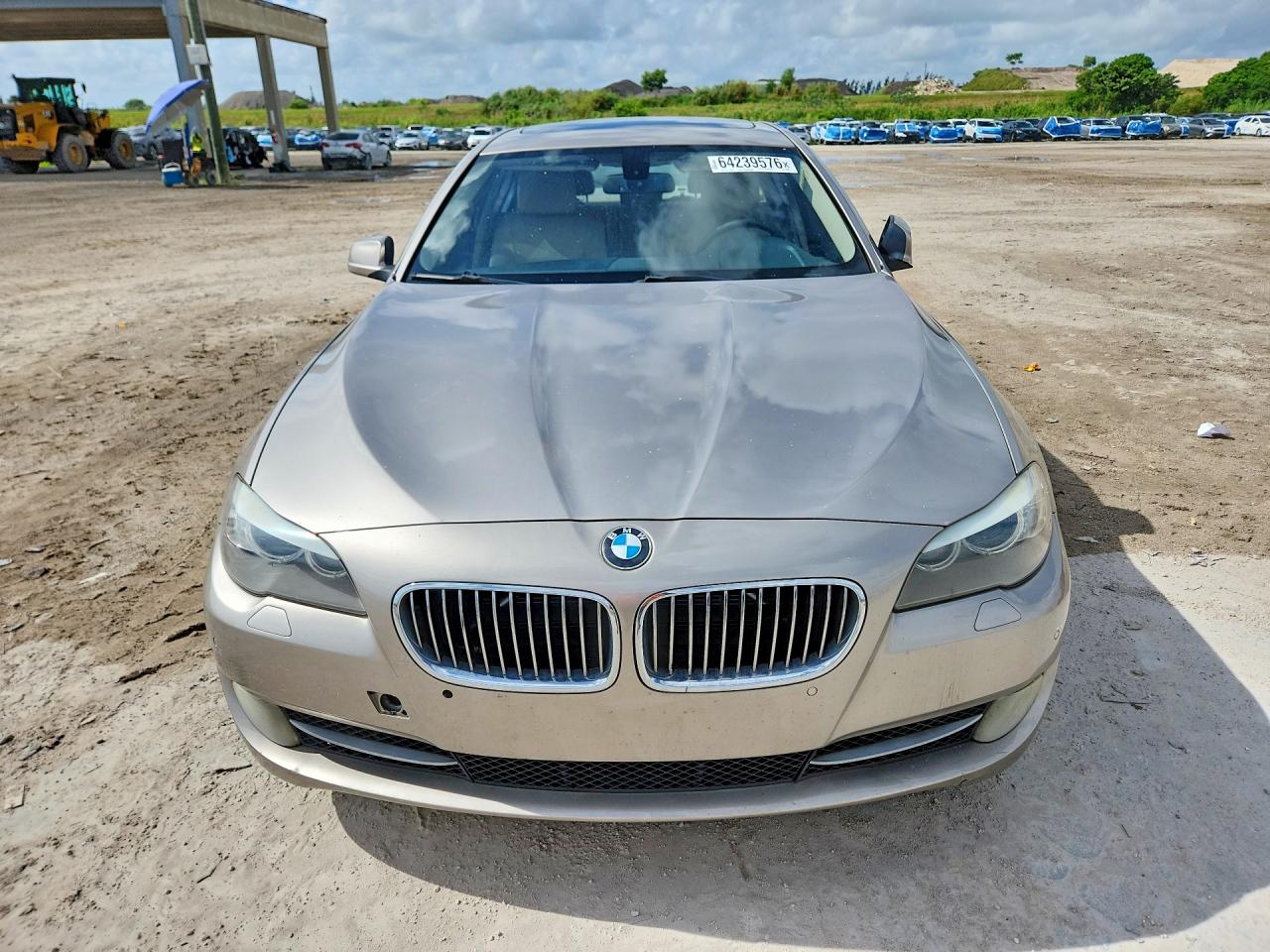 2013 Bmw 528 I Silver vin: WBAXG5C53DD233428
