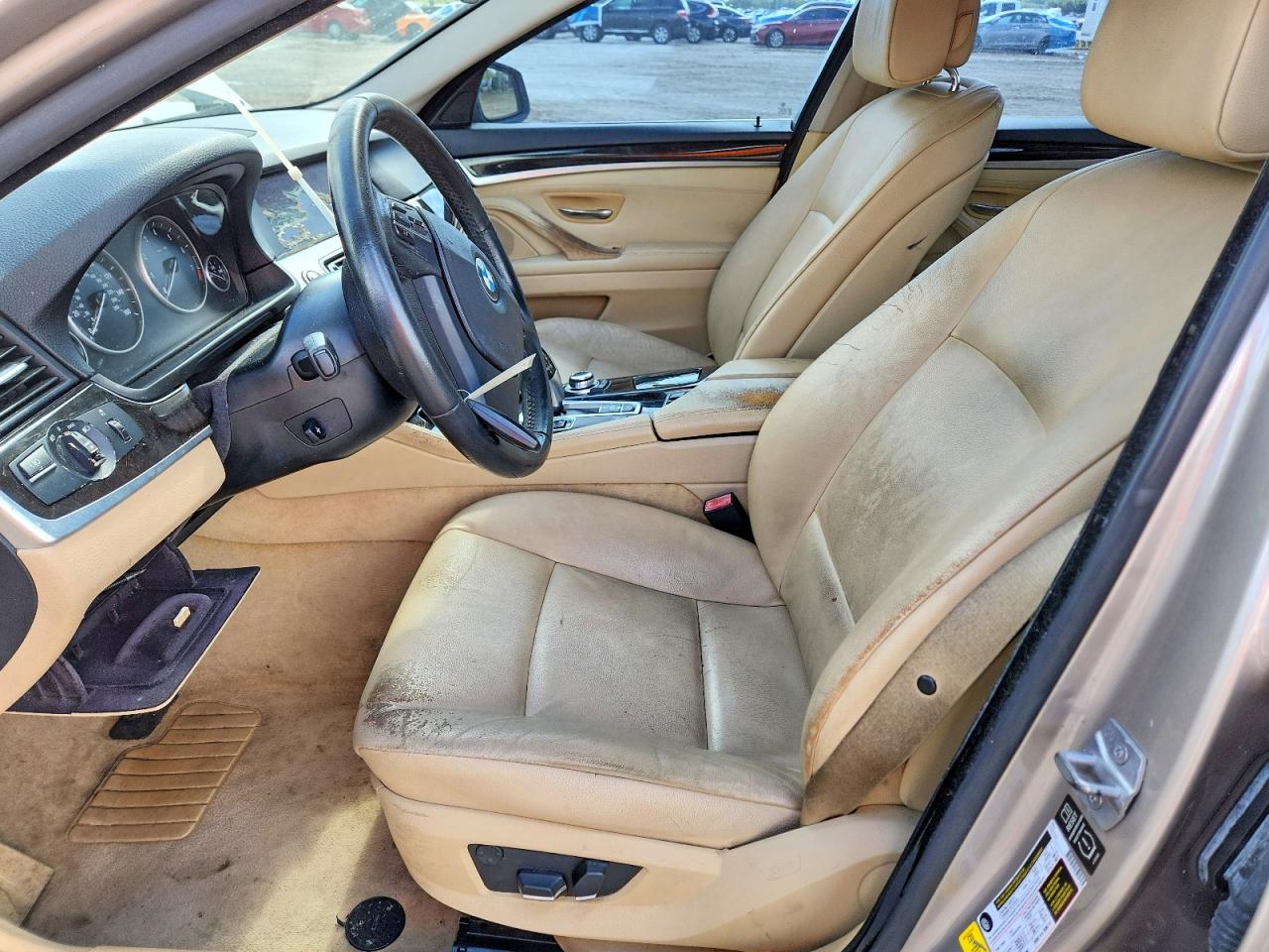 2013 Bmw 528 I Silver vin: WBAXG5C53DD233428
