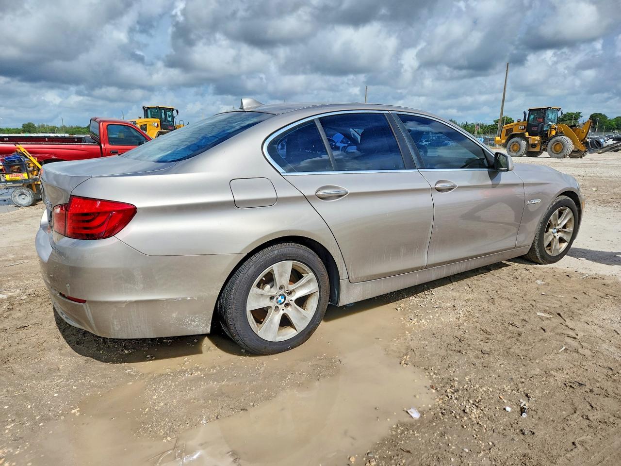 2013 Bmw 528 I Silver vin: WBAXG5C53DD233428