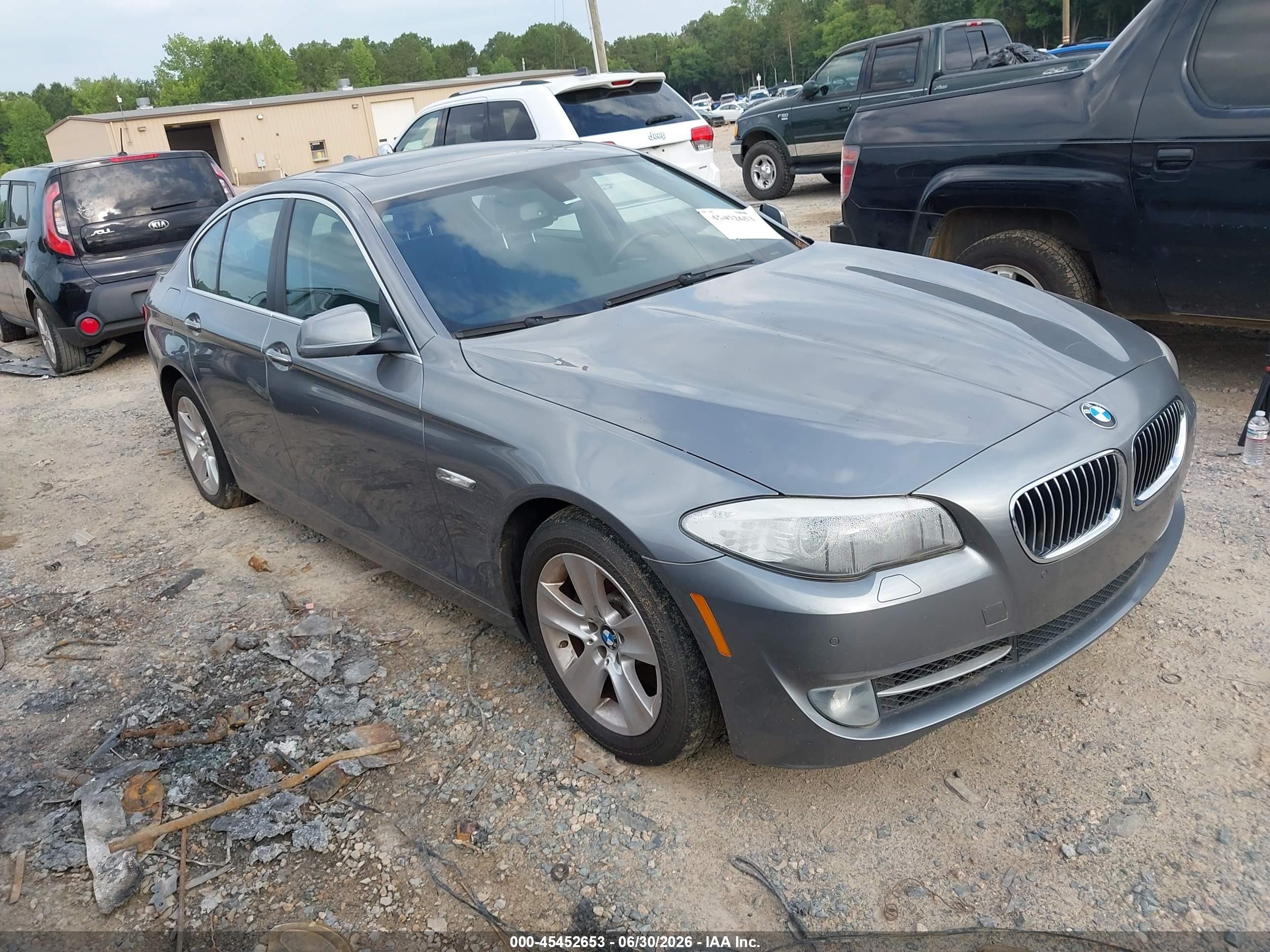 2013 Bmw 528i   Light Blue vin: WBAXG5C53DD234143