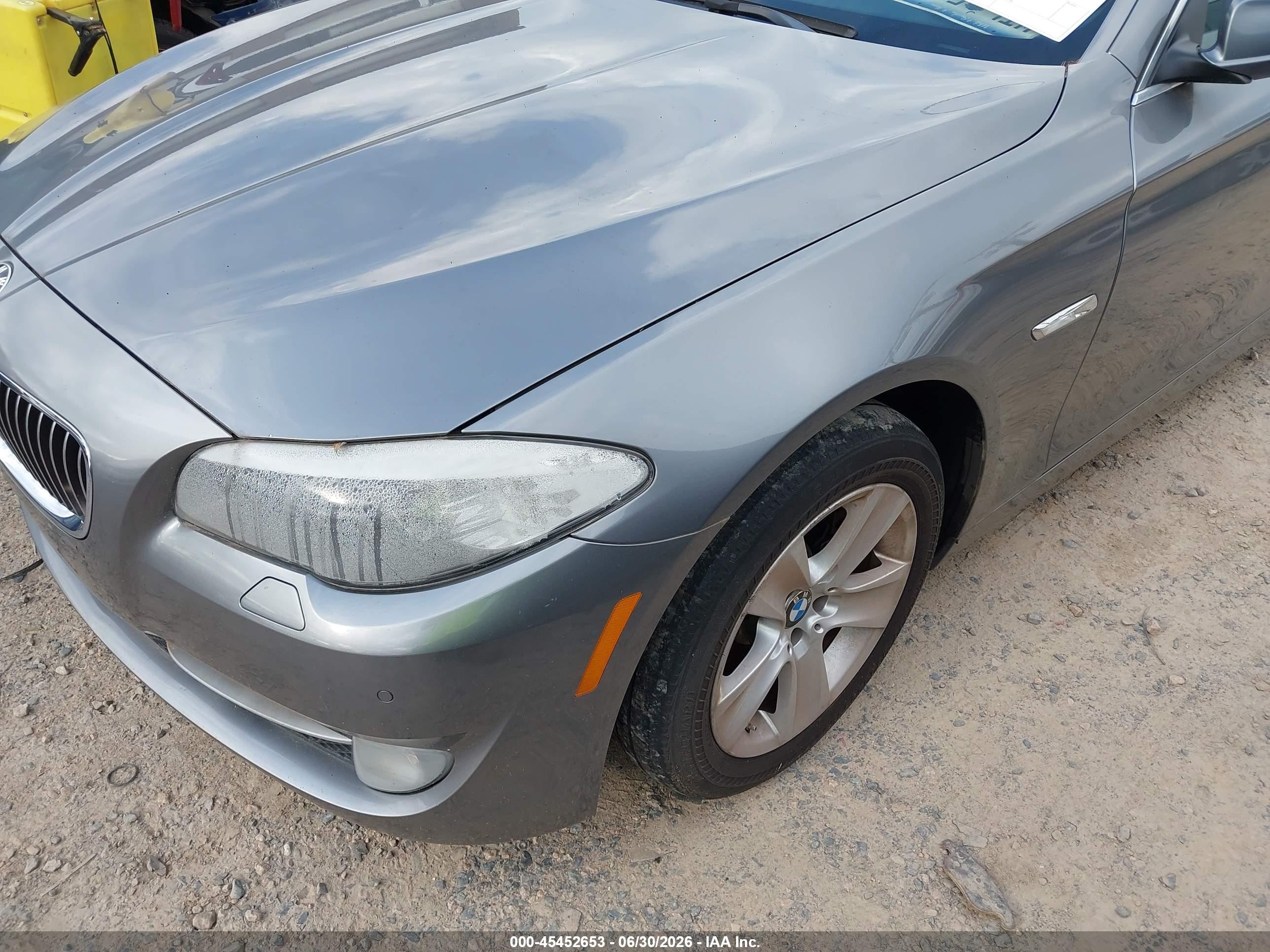2013 Bmw 528i   Light Blue vin: WBAXG5C53DD234143