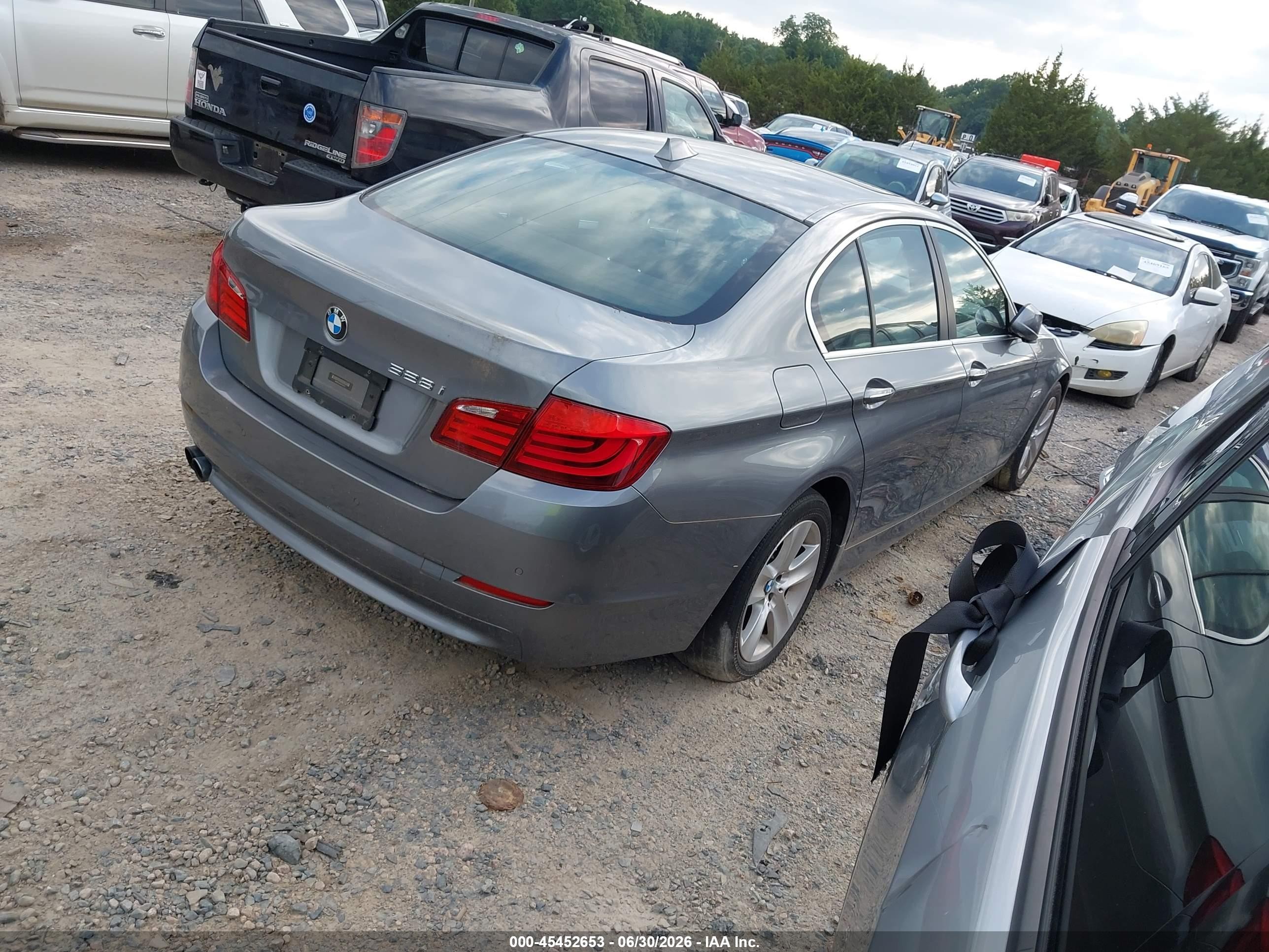 2013 Bmw 528i   Light Blue vin: WBAXG5C53DD234143