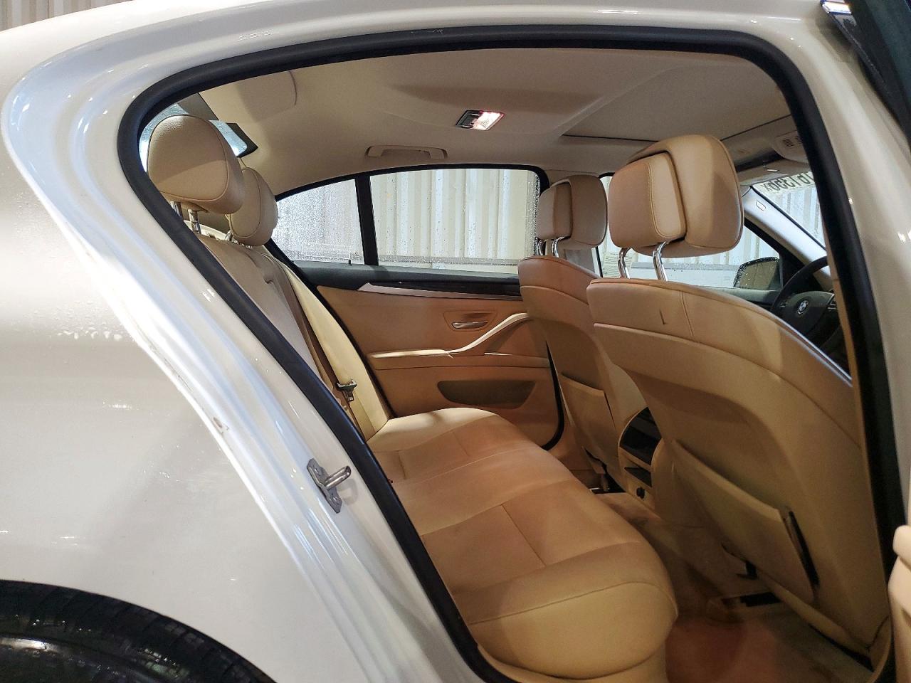 2013 Bmw 528 I White vin: WBAXG5C53DD234319