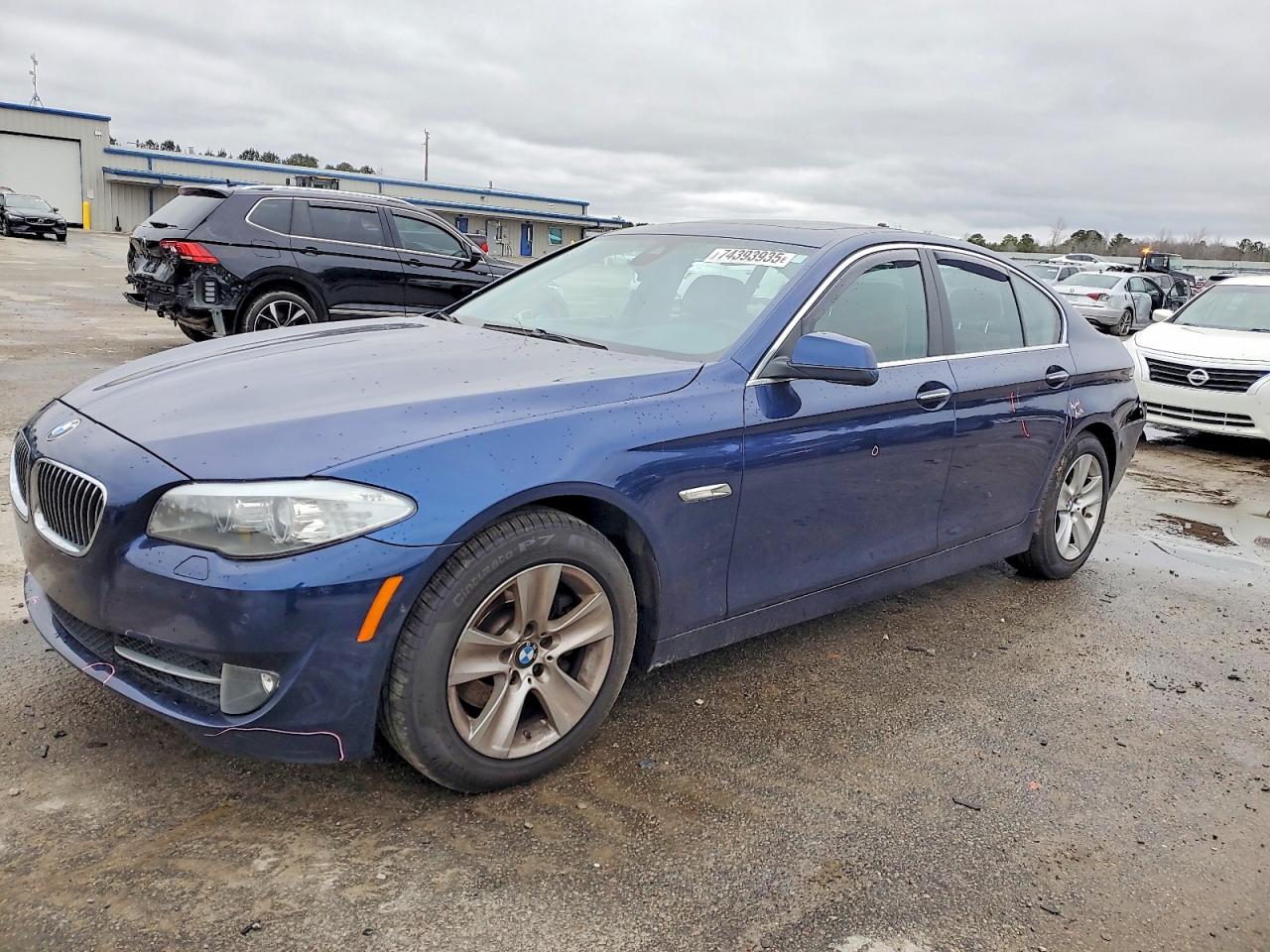 2013 Bmw 528 I Синий vin: WBAXG5C53DDY32474